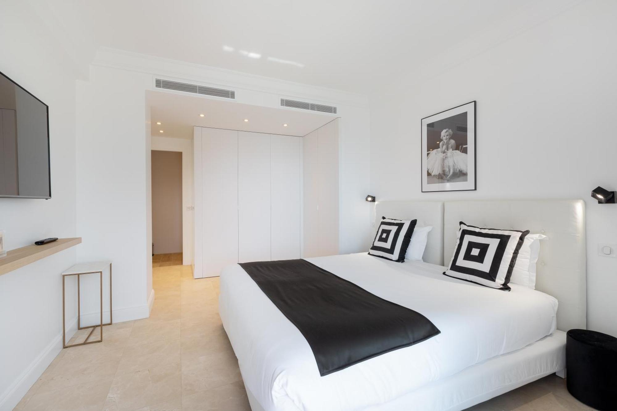 Agence Des Residences - Appartements Prives Du 45 Croisette- Prestige Cannes Oda fotoğraf