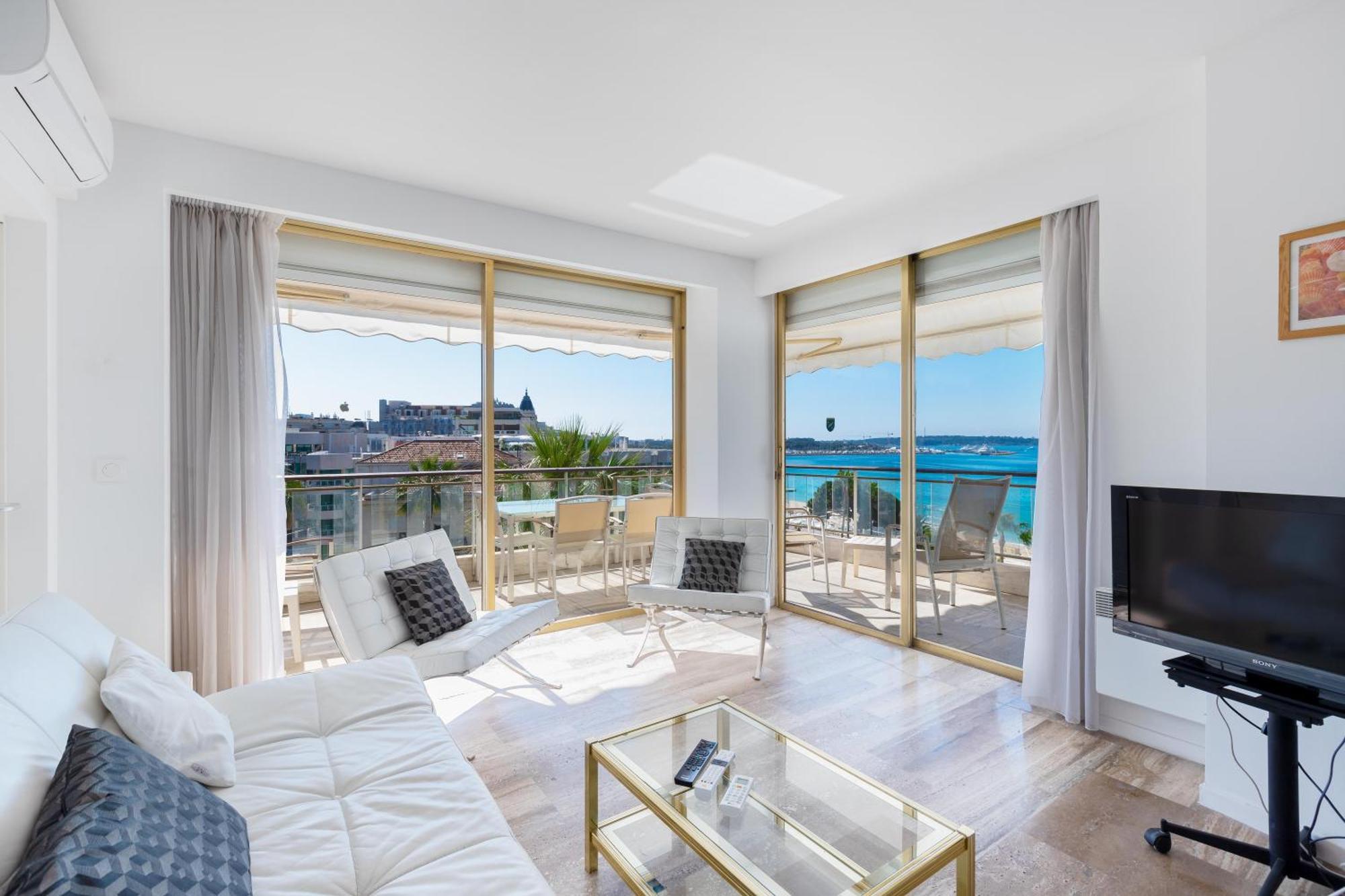 Agence Des Residences - Appartements Prives Du 45 Croisette- Prestige Cannes Oda fotoğraf